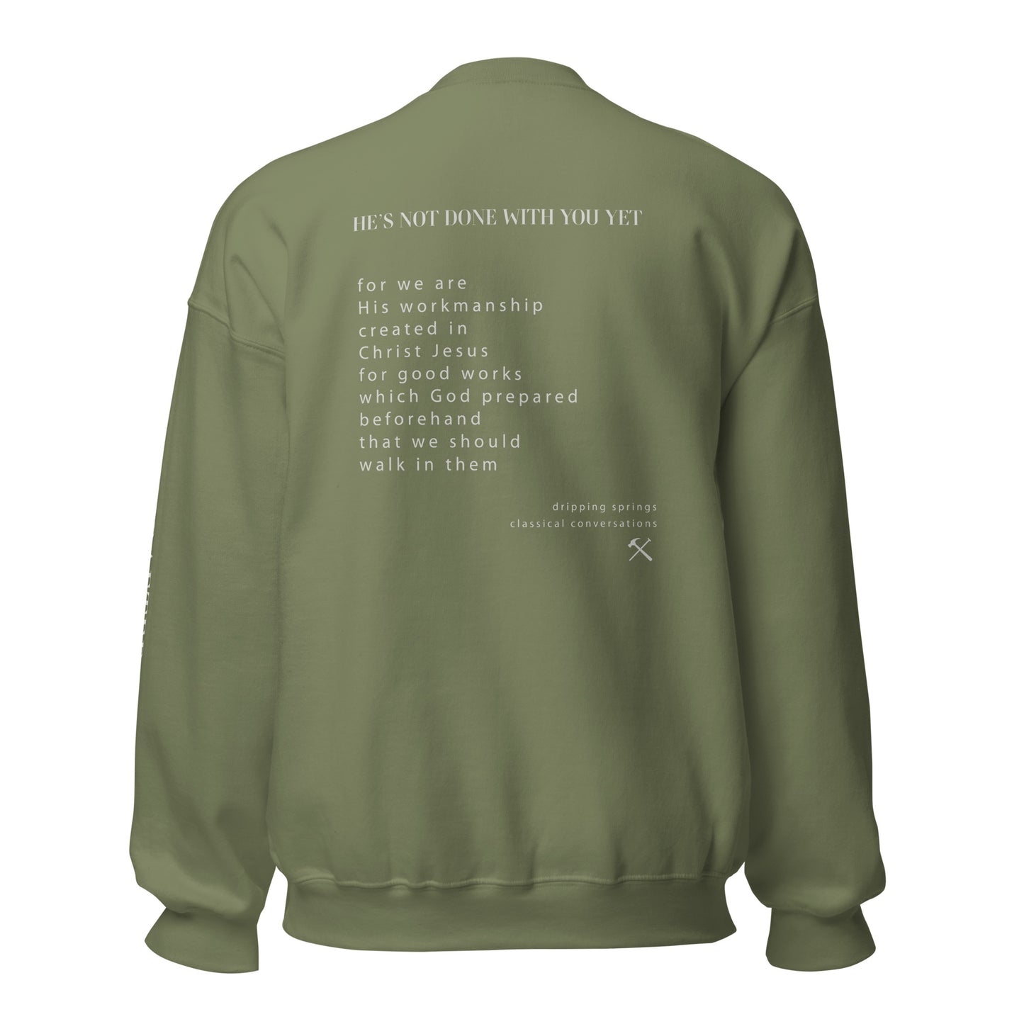 Classical Conversations 2024 'Hammer' Adult Unisex Sweatshirt