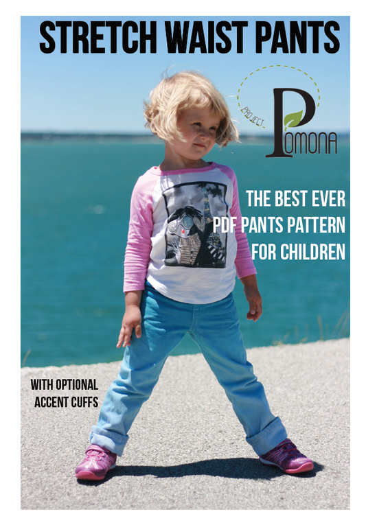 Project Pomona Stretch Waist Pants PDF Pattern