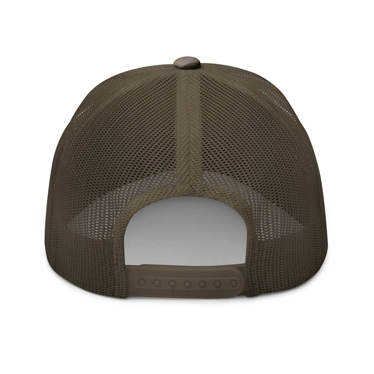 Driftwood Farmers Cooperative Logo Camouflage Trucker Hat- Rope