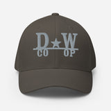 Driftwood Farmers Cooperative Logo Cattle Bar Structured Twill Cap