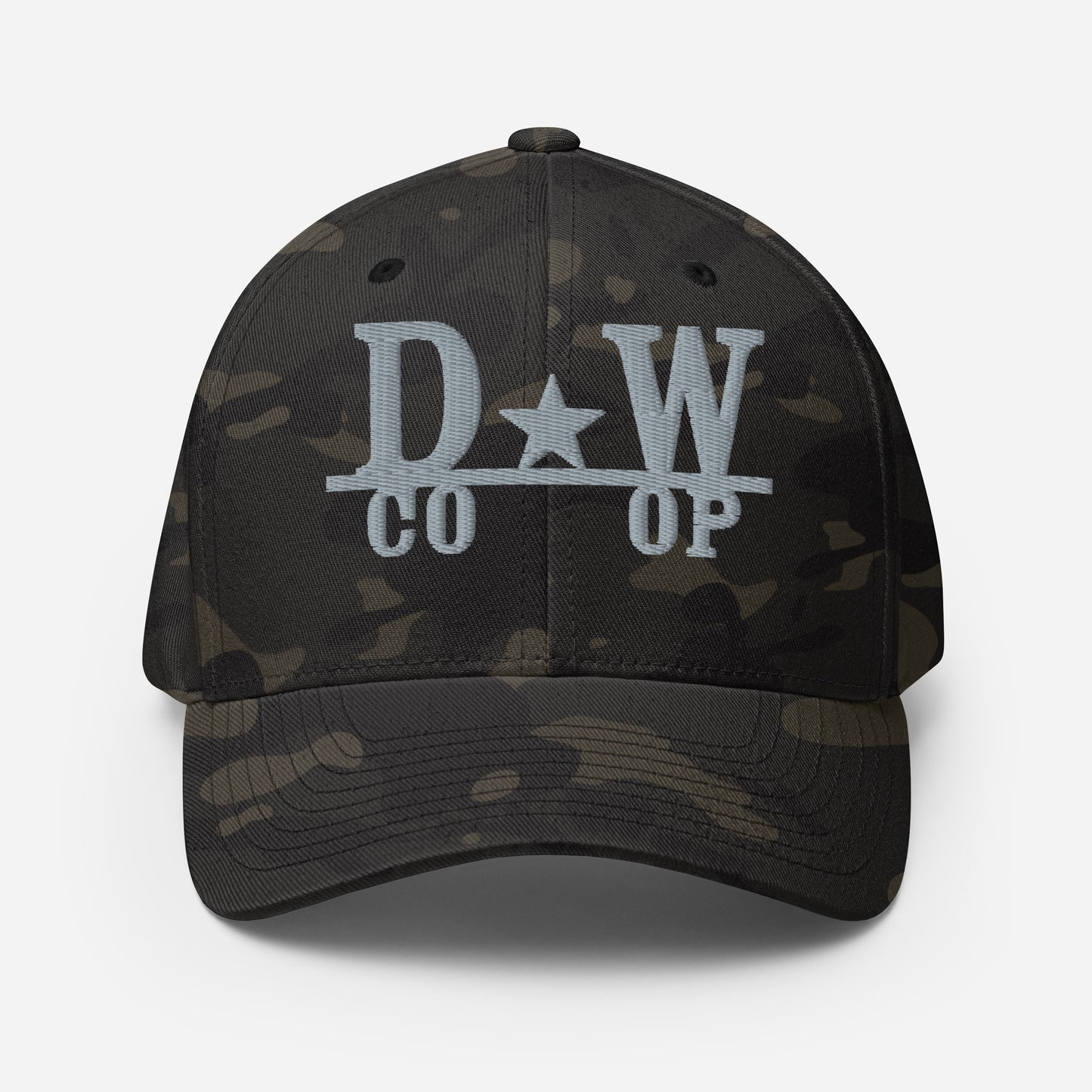 Driftwood Farmers Cooperative Logo Cattle Bar Structured Twill Cap