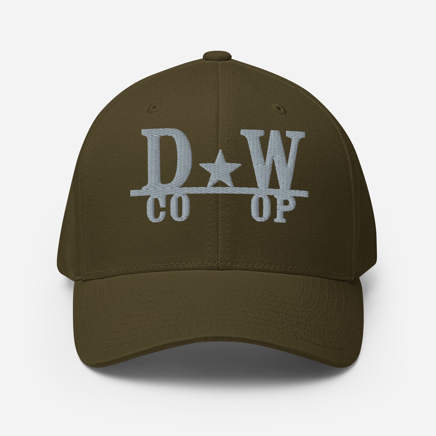 Driftwood Farmers Cooperative Logo Cattle Bar Structured Twill Cap