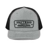 Driftwood Farmers Cooperative Logo Trucker Cap- Rope