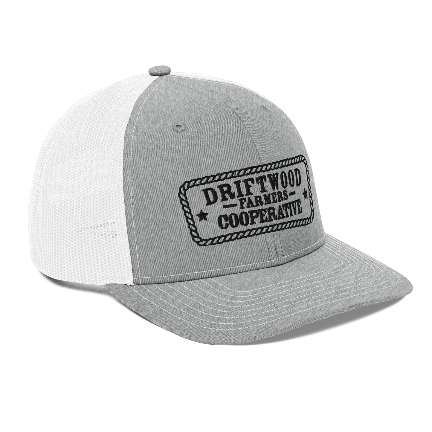 Driftwood Farmers Cooperative Logo Trucker Cap- Rope