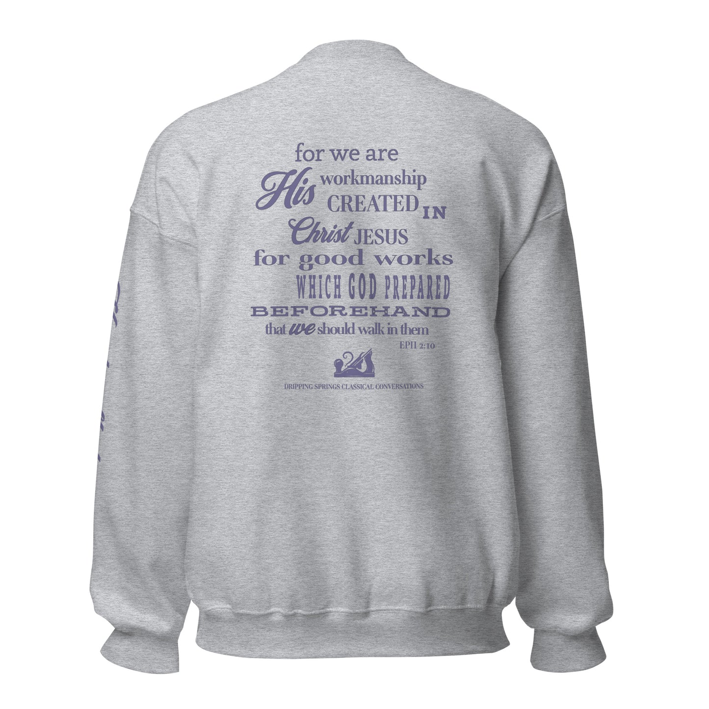 Classical Conversations 2024 'Woodcraft' Adult Unisex Sweatshirt