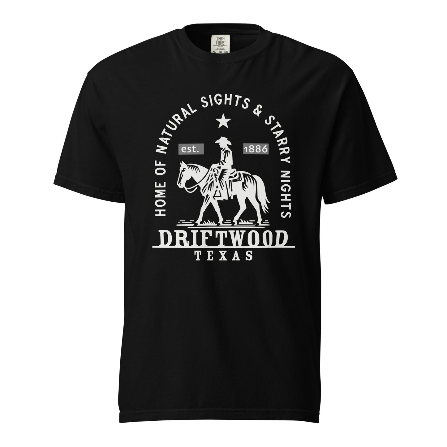 Driftwood Rancher Unisex Garment-dyed Heavyweight Tee