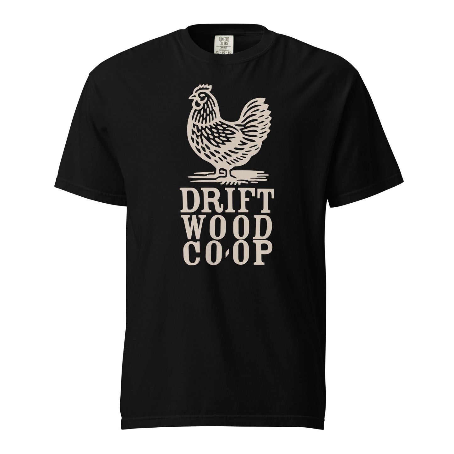 Driftwood Co-op Unisex Garment-dyed Heavyweight Tee