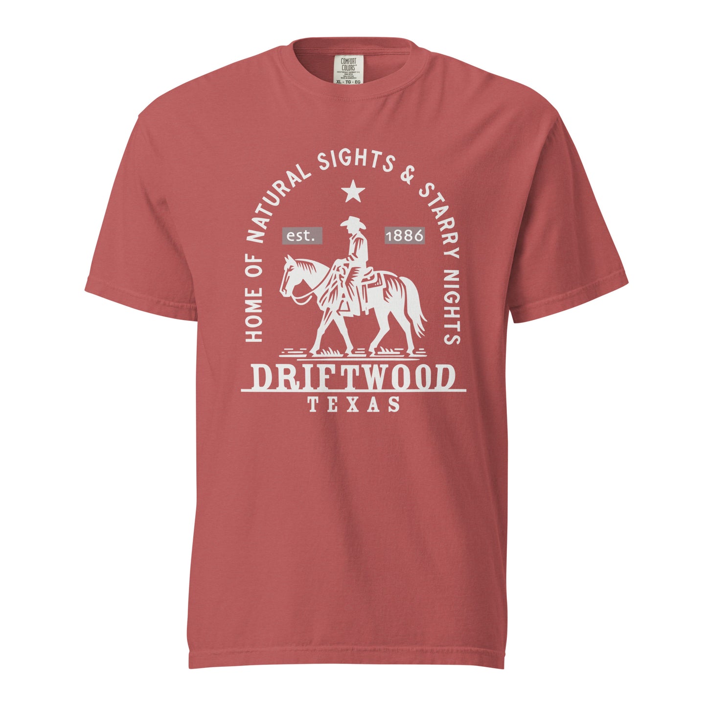 Driftwood Rancher Unisex Garment-dyed Heavyweight Tee