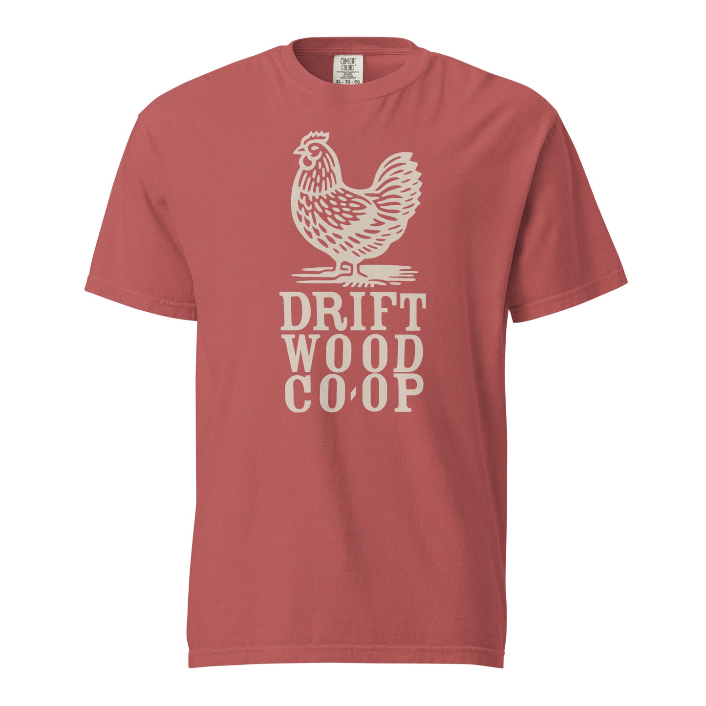 Driftwood Co-op Unisex Garment-dyed Heavyweight Tee