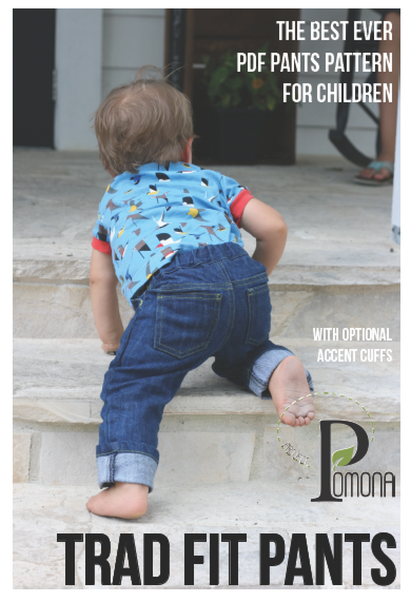 Project Pomona TRAD Fit Pants PDF Pattern